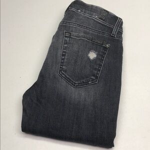 LIKE NEW 7 for ALL MANKIND BLACKWASH THE SKINNY JEANS 26x30 ⭐️